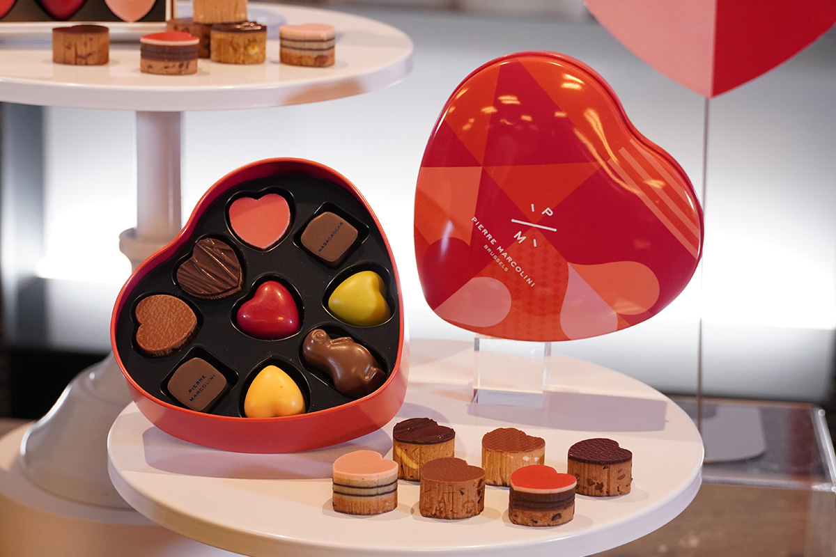 フランス☆フェーヴ 【PIERRE MARCOLINI 2019年】フェーブ feve ピエール マルコリーニ ハート クール チョコレート - 雑貨